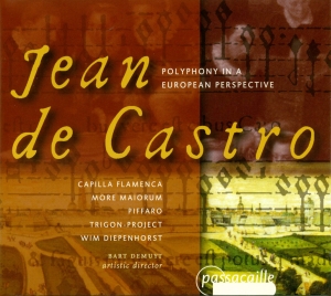 Jean De Castro - Polyphony In An European Perspectiv in der Gruppe CD / Klassiskt bei Bengans Skivbutik AB (5571640)