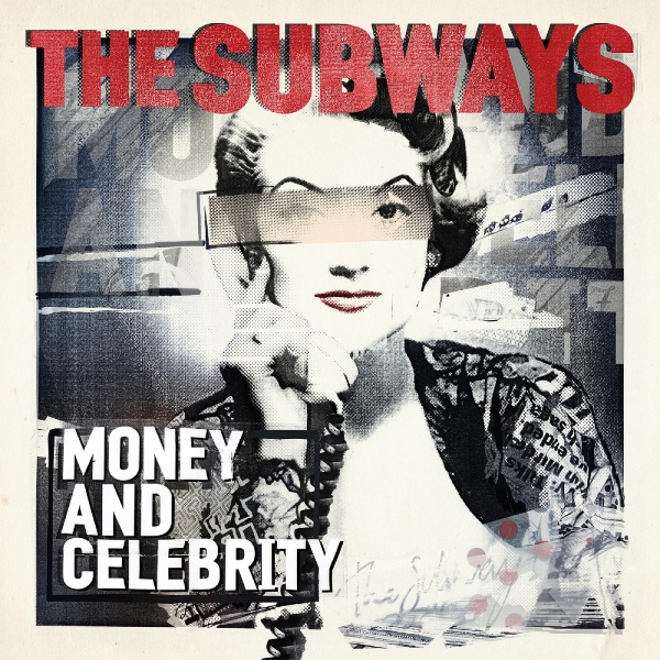 Subways The - Money And Celebrity (Red & White Vi in der Gruppe VINYL / Pop-Rock bei Bengans Skivbutik AB (5571946)