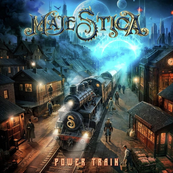 Majestica - Power Train in der Gruppe CD / Hårdrock bei Bengans Skivbutik AB (5571966)