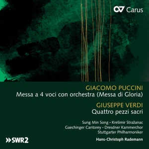 Giacomo Puccini Giuseppe Verdi - Giacomo Puccini: Messa Di Gloria - in der Gruppe CD / Klassiskt bei Bengans Skivbutik AB (5572358)