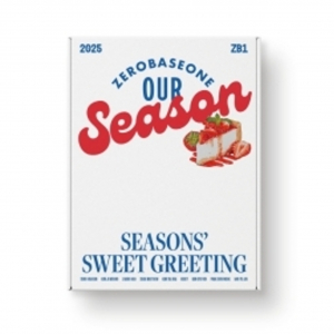 Zerobaseone - 2025 Seasons Sweet Greeting (Our Season) in der Gruppe Minishops / K-Pop Minishops / Seasons Greetings 25 bei Bengans Skivbutik AB (5572759)