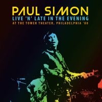 Simon Paul - Live'n'late In The Evening 1980 in der Gruppe CD / Pop-Rock bei Bengans Skivbutik AB (5572811)