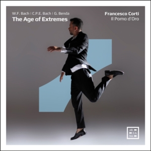 Francesco Corti Il Pomo D'oro - W.F. Bach, Benda & C.P.E. Bach: The in der Gruppe CD bei Bengans Skivbutik AB (5573238)