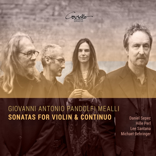 Daniel Sepec Hille Perl Lee Santa - Pandolfi-Mealli: Sonatas For Violin in der Gruppe CD / Klassiskt bei Bengans Skivbutik AB (5573264)