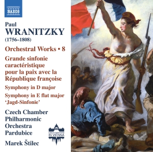 Czech Chamber Philharmonic Orchestr - Wranitzky: Orchestral Works, Vol. 8 in der Gruppe UNSERE TIPPS / Freitagsveröffentlichungen / 2025-01-24 bei Bengans Skivbutik AB (5573273)