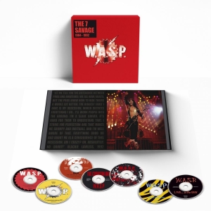 W.A.S.P. - 7 Savage: 1984-1992 (7 CD Box) in der Gruppe Minishops / W.A.S.P. bei Bengans Skivbutik AB (5573287)