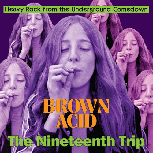 Various Artists - Brown Acid - The Nineteenth Trip in der Gruppe VINYL / Pop-Rock bei Bengans Skivbutik AB (5573319)