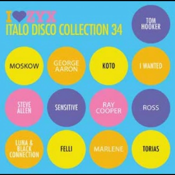 Various Artists - Zyx Italo Disco Collection 34 in der Gruppe UNSERE TIPPS / Freitagsveröffentlichungen / Freitag der 13 Dezember 2024 bei Bengans Skivbutik AB (5573356)