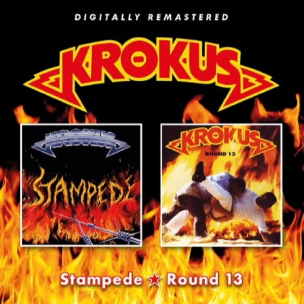Krokus - Stampede/Round 13 in der Gruppe CD / Pop-Rock bei Bengans Skivbutik AB (5573361)