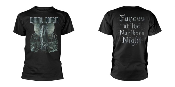 Dimmu Borgir - T/S Forces Of The Northern Night (S in der Gruppe MERCH / Kleidung / T-Shirts bei Bengans Skivbutik AB (5573402)