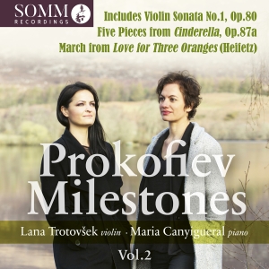 Lana Trotovsek Maria Canyigueral - Prokofiev: Milestones, Vol. 2 in der Gruppe UNSERE TIPPS / Freitagsveröffentlichungen / 2025-01-17 bei Bengans Skivbutik AB (5573641)