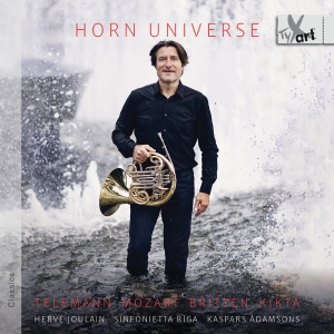 Herve Joulain Sinfonietta Riga Cha - Horn Universe – Works For Horn, Ten in der Gruppe UNSERE TIPPS / Freitagsveröffentlichungen / 2025-01-17 bei Bengans Skivbutik AB (5573645)