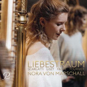 Nora Von Marschall - Liebestraum - Works For Harp in der Gruppe UNSERE TIPPS / Freitagsveröffentlichungen / 2025-01-17 bei Bengans Skivbutik AB (5573647)