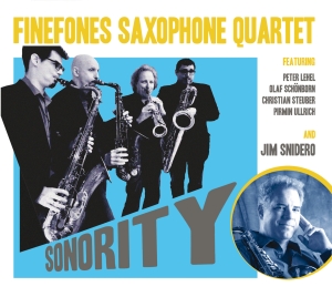 Finefones Saxophone Quartet - Sonority in der Gruppe CD bei Bengans Skivbutik AB (5573734)