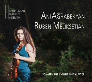 Ani Aghabekyan Ruben Meliksetian - Sonatas For Violin And Piano in der Gruppe CD / Klassiskt bei Bengans Skivbutik AB (5573739)