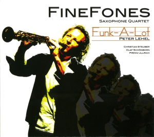 Finefones Saxophone Quartet - Funk-A-Lot in der Gruppe CD / Jazz bei Bengans Skivbutik AB (5573750)