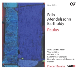 Felix Mendelssohn Bartholdy - Felix Mendelssohn Bartholdy - Paulu in der Gruppe CD / Klassiskt bei Bengans Skivbutik AB (5573782)