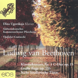 Dina Ugorskaja Vladislav Czarnecki - Ludwig Van Beethoven: Piano Concert in der Gruppe CD / Klassiskt bei Bengans Skivbutik AB (5573850)