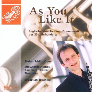 Stefan Schilli Sebastian Tewinkel - As You Like It - English Music For in der Gruppe CD bei Bengans Skivbutik AB (5573853)