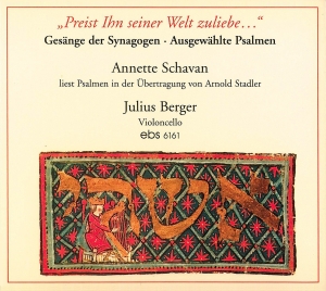  Annette Schavan Julius Berger - A Psalm Selection in der Gruppe CD bei Bengans Skivbutik AB (5573855)