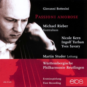 Michael Rieber - Giovanni Bottesini - Passioni Amoro in der Gruppe CD / Klassiskt bei Bengans Skivbutik AB (5573865)