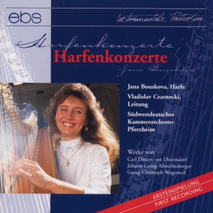 Jana Bouskova - Concertos For Harp By Dittersdorf, in der Gruppe CD / Klassiskt bei Bengans Skivbutik AB (5573871)