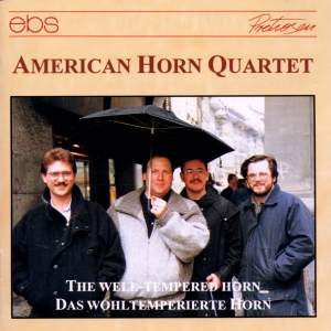 American Horn Quartet - The Well-Tempered Horn in der Gruppe CD / Klassiskt bei Bengans Skivbutik AB (5573873)