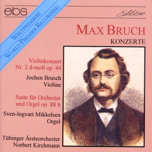 Jochen Brusch Sven-Ingvart Mikkels - Max Bruch: Violin Concerto No. 2 & in der Gruppe CD / Klassiskt bei Bengans Skivbutik AB (5573874)