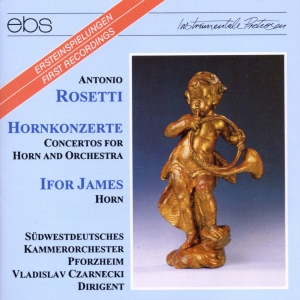 Ifor James - Antonio Rosetti: Concertos For Horn in der Gruppe CD / Klassiskt bei Bengans Skivbutik AB (5573875)