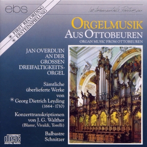 Jan Overduin - Organ Music From Ottobeuren in der Gruppe CD / Klassiskt bei Bengans Skivbutik AB (5573879)