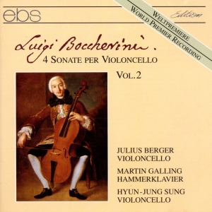 Julius Berger Martin Galling Hyun - Luigi Boccherini: 4 Sonate Per Viol in der Gruppe CD / Klassiskt bei Bengans Skivbutik AB (5573883)