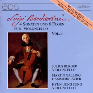 Julius Berger Martin Galling Hyun - Luigi Boccherini: 4 Sonatas & 6 Fug in der Gruppe CD / Klassiskt bei Bengans Skivbutik AB (5573884)