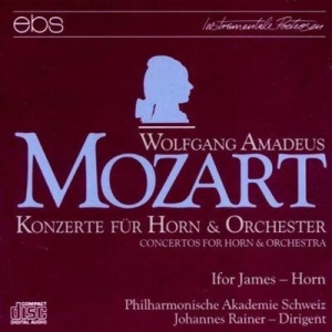 Ifor James Johannes Rainer Philha - W A Mozart: Horn Concertos in der Gruppe CD / Klassiskt bei Bengans Skivbutik AB (5573891)