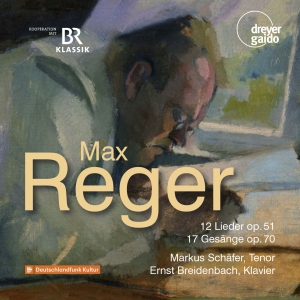 Markus Schäfer Ernst Breidenbach - Max Reger: 12 Lieder Op. 51 & 17 Ge in der Gruppe CD / Klassiskt bei Bengans Skivbutik AB (5573908)
