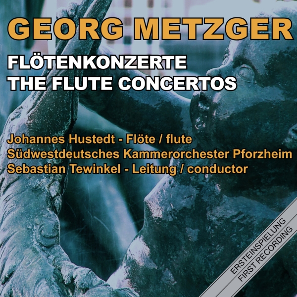 Johannes Hustedt Südwestdeutsches - Georg Metzger: The Flute Concertos in der Gruppe CD / Bestseller bei Bengans Skivbutik AB (5573924)