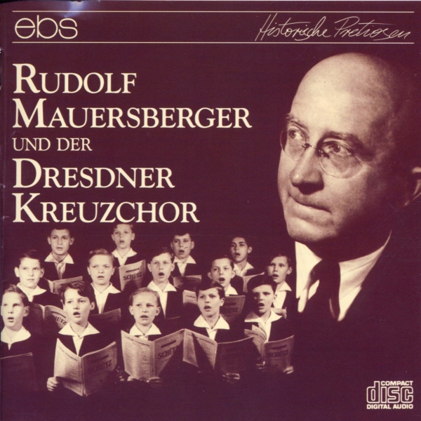 Various Composers - Rudolf Mauersberger & Dresdner Kreu in der Gruppe CD / Bestseller bei Bengans Skivbutik AB (5573928)