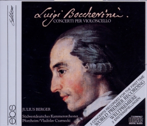Julius Berger Vladislav Czarnecki - Luigi Boccherini: Concerti Per Viol in der Gruppe CD / Klassiskt bei Bengans Skivbutik AB (5573932)