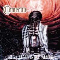 Comecon - Megatrends In Brutality (Red Black in der Gruppe VINYL bei Bengans Skivbutik AB (5574087)