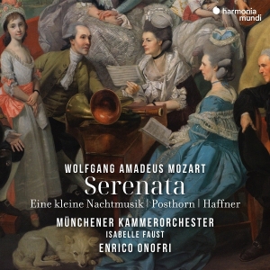 Münchener Kammerorchester | Isabelle Faust | Enrico Onofri - Mozart Serenata: Eine Kleine Nachtmusik, Posthorn, Haffner in der Gruppe Övrigt / bei Bengans Skivbutik AB (5574106)