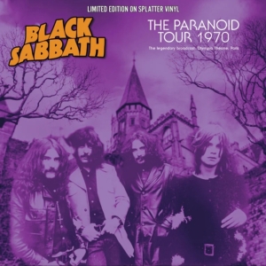 Black Sabbath - Paranoid 1970 (Splatter Vinyl Lp) in der Gruppe VINYL / Hårdrock bei Bengans Skivbutik AB (5574235)