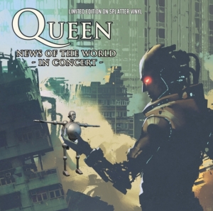 Queen - Under Pressure In America (Splatter in der Gruppe Övrigt /  bei Bengans Skivbutik AB (5574242)