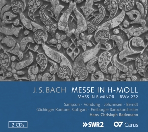 Bach J. S. - Mass In B Minor Bwv 232 in der Gruppe CD / Klassiskt bei Bengans Skivbutik AB (5574403)