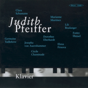 Judith Pfeiffer - Works For Piano Solo By Female Comp in der Gruppe CD / Klassiskt bei Bengans Skivbutik AB (5574441)