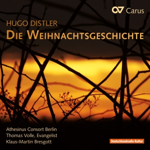 Distler - Die Weihnachtsgeschichte Op. 10/Mot in der Gruppe CD / Klassiskt bei Bengans Skivbutik AB (5574449)