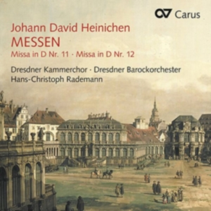 Heinichen - Mass Nos. 11 & 12 in der Gruppe CD / Klassiskt bei Bengans Skivbutik AB (5574454)