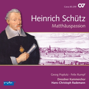 Schütz - St Matthew Passion (Schütz-Edition in der Gruppe CD / Klassiskt bei Bengans Skivbutik AB (5574456)