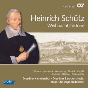 Schütz - Weihnachtshistorie (Schütz-Edition in der Gruppe CD / Klassiskt bei Bengans Skivbutik AB (5574462)
