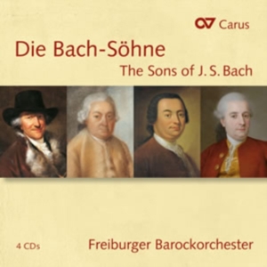 Bach - The Bach Sons - Symphonies And Conc in der Gruppe CD bei Bengans Skivbutik AB (5574486)