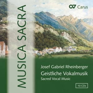 Rheinberger - Musica Sacra - Sacred Vocal Music in der Gruppe CD / Klassiskt bei Bengans Skivbutik AB (5574492)