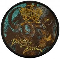 Burning Witches - Patch Dance With The Devil (9,7 Cm) in der Gruppe MERCHANDISE / Stoffaufnäher / Heavy Metal bei Bengans Skivbutik AB (5574611)